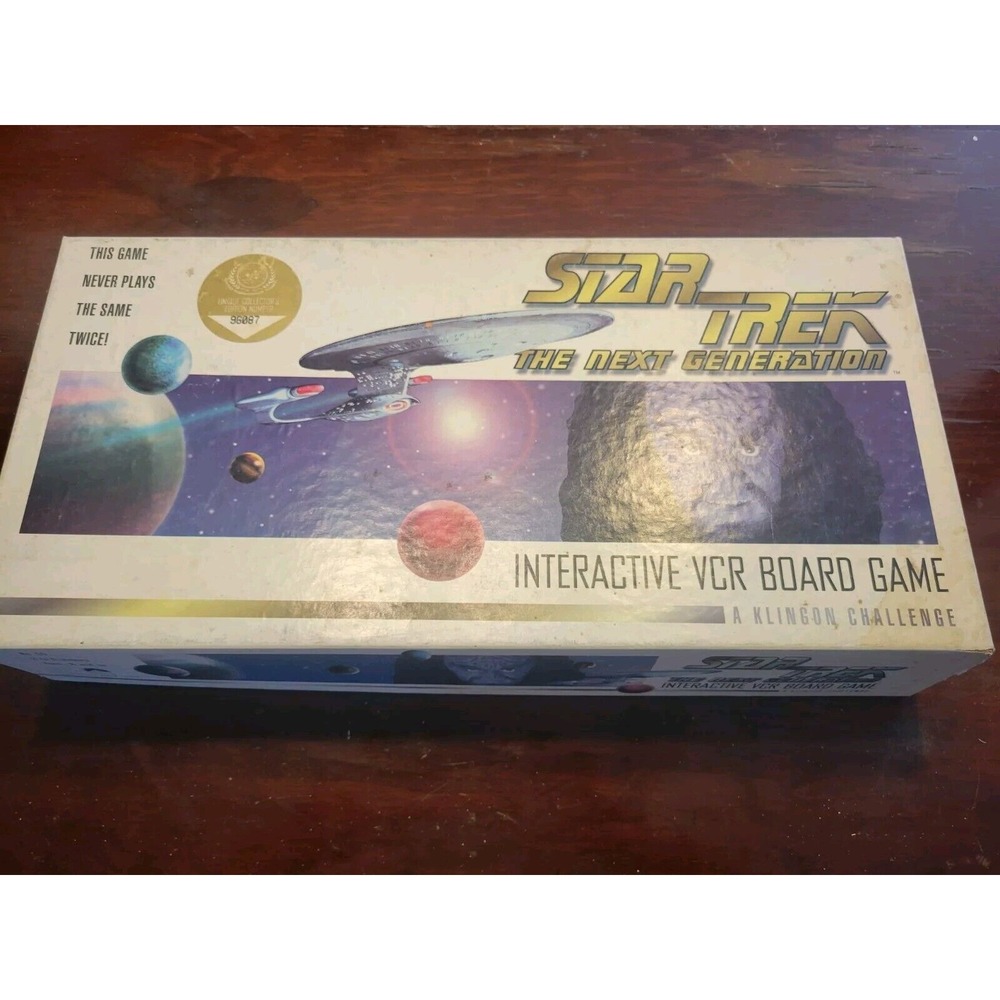 Star Trek The Next Generation A Klingon‎ Challenge/Interactive VCR Board Game